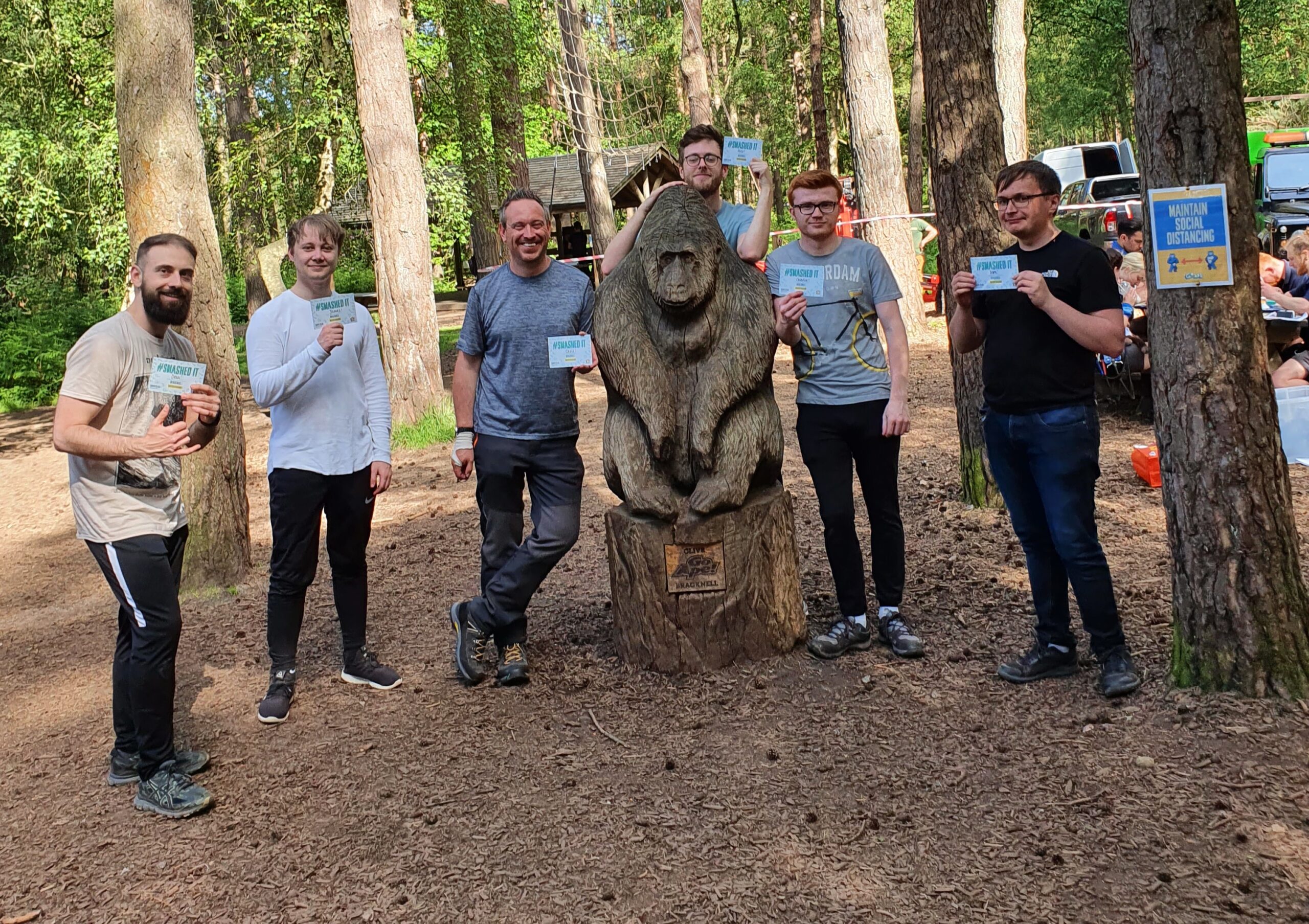 Team Building: Climbing Trees Instead of Google Rankings!