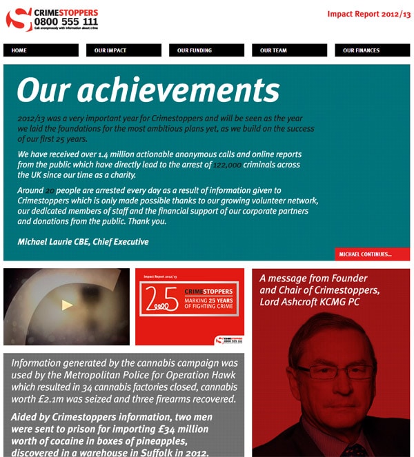 Crimestoppers Impact