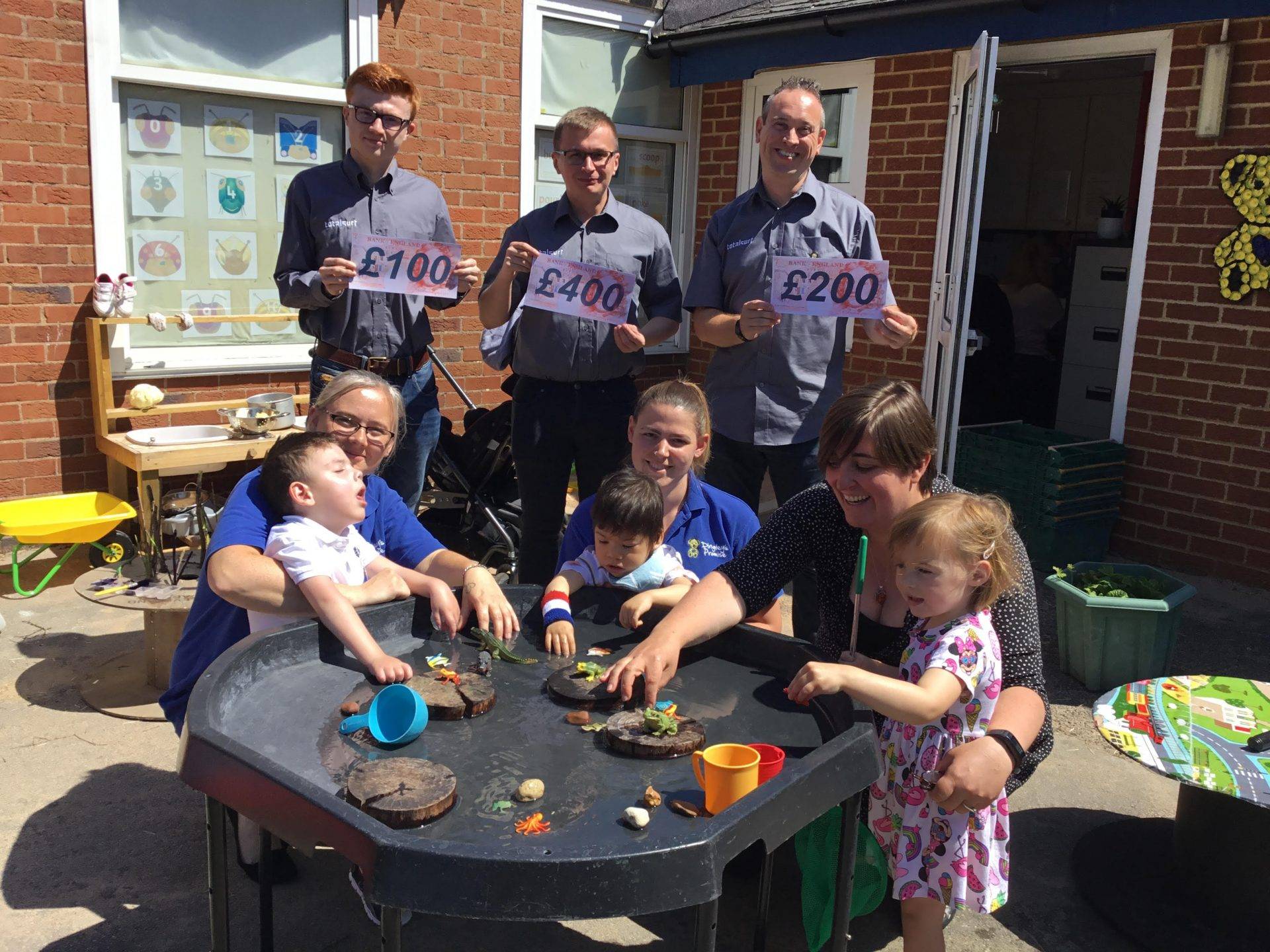 We’re 15 years old and we’re supporting a local charity to celebrate